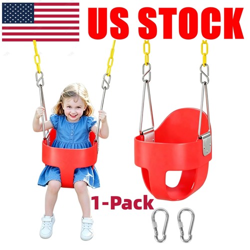 Toddler bucket swing seat high - swing,