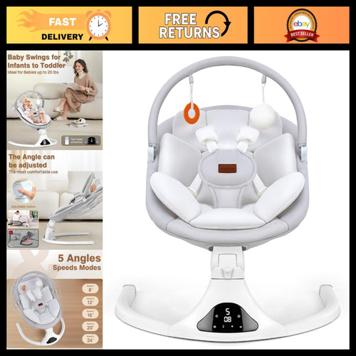 Electric baby swing - baby, with