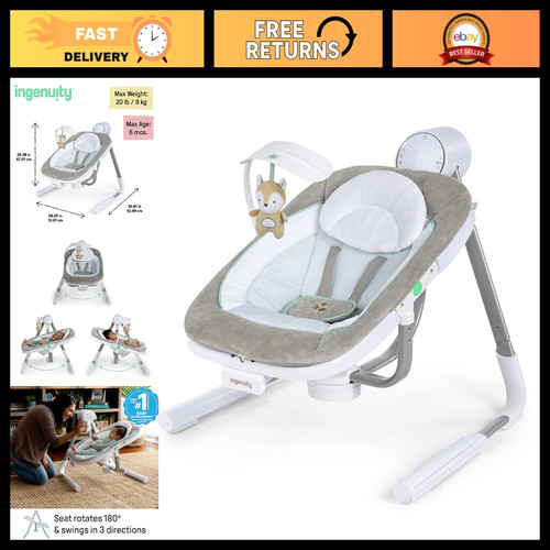 Portable foldable baby swing - baby,