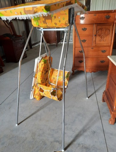 Vintage baby swing antique - vintage,