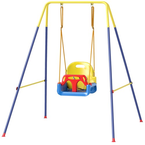 Qaba toddler swing set - 3,