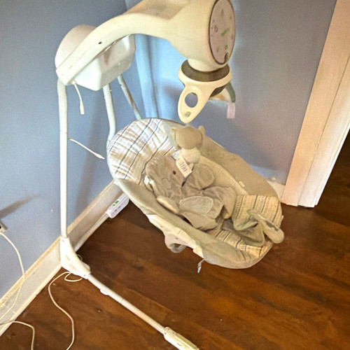 Portable infant baby swing - portable,